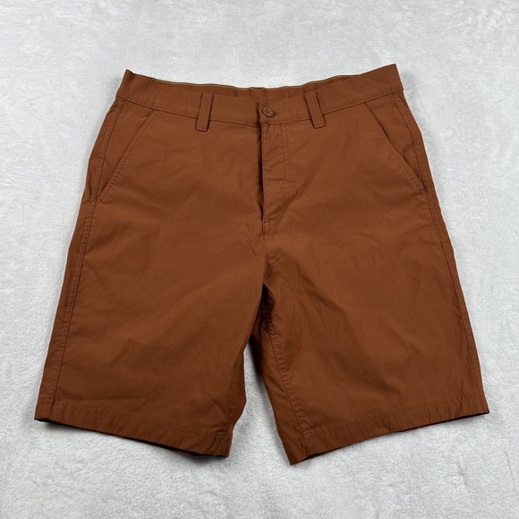 Eddie Bauer Other - Eddie Bauer Shorts Mens 34 Red Burgundy Chino Hiking‎ Camp Stretch Outdoors 9"
